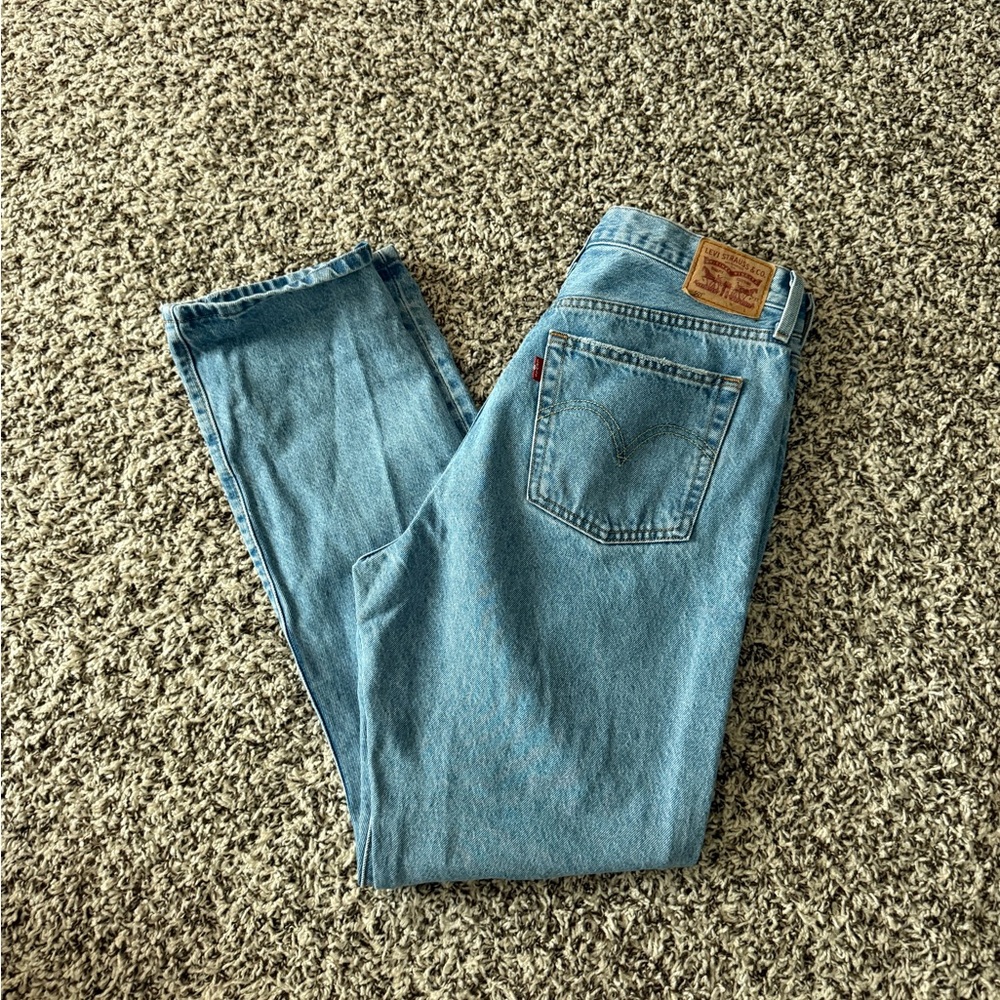 Levi's Women’s Distressed Blue Jeans